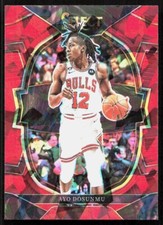 2022-23 Panini Select Red Cracked Ice Ayo Dosunmu Auto Orlando Magic #LS-DOS