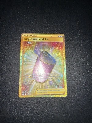 Juego de cartas coleccionables Pokémon lata de comida sospechosa 080/073 Champions Path secreto raro dorado casi nuevo Foto 1 de 2