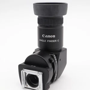 Canon Angle FINDER C 2.5x 1.25x w/Adapter Ec-C Free Shipping   From Japan - Picture 1 of 4