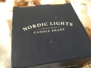Nordic Lights Kerzenschirm Untertasse - EULE NEU nie benutzt - Bild 1 von 3
