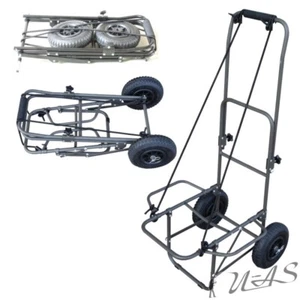 Delta Fishing Trolley Luftbereifung Carp Barrow XL Angelkarre Transportwagen Kva - Bild 1 von 5