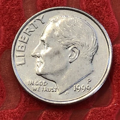 1999 (P)  US Roosevelt Dime "FREE SHIPPING" - Image 1 of 2