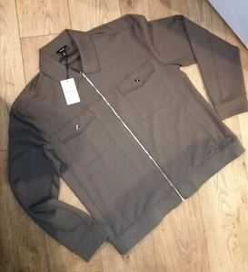 Reiss Khaki Smart Jacket, New Size XL - Picture 1 of 12