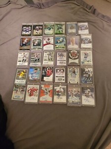 Huge Football Sports Card Hot Pack Signature Relic Autographed Memorabilia Lot 