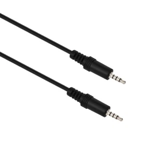 25 Foot 3.5mm 4 Conductor M/M Stereo TRRS Headphone and Mic AUX Cable - Picture 1 of 3