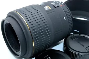 Near Mint Sigma 105mm f/2.8 D EX Macro Portrait Telephoto Lens Hood Nikon Japan - Picture 1 of 15