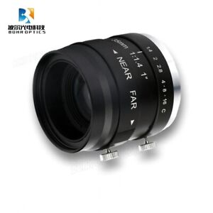 Fixed Focus Industrial Lens 5MP Focal Length 35mm 1'' C-mount Large aperture