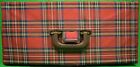 &quot;Abercrombie &amp; Fitch 'Deluxe' Mahogany c1959 Tackle Box w/ Tartan Cover&quot; (New)