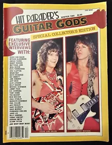 Hit Parader's Guitar Gods Winter 1984 Van Halen, Randy Rhoads (Cover Detached) - Picture 1 of 2