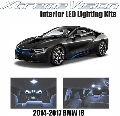 LED interior XtremeVision para BMW i8 2014-2017 (8 piezas) interior blanco frío... Foto 1 de 4