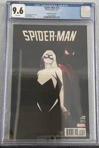Miles Morales Spider-Man #12 1:25 Isanove Spider-Gwen Variante CGC 9.6 2017 NM+ - Bild 1 von 5