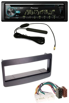 Pioneer CD MP3 AUX DAB USB Autoradio für Toyota Celica, MR2 - schwarz - Bild 1 von 4