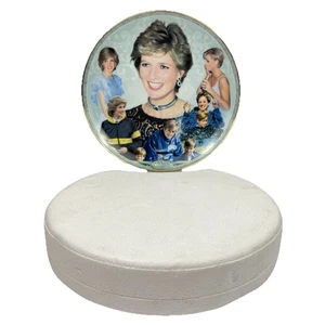 ROYAL WORCESTER Prinzessin Diana Freude und Lachteller Danbury Mint Memorial - Bild 1 von 9