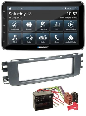 Blaupunkt USB DAB SD MP3 Bluetooth Autoradio für Smart ForFour (454, 2004-2006) - Bild 1 von 4