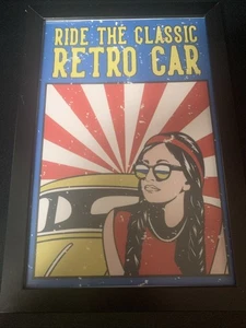 Pop Art Retro Car - Picture 1 of 4