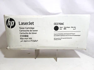 HP CE270AC nero toner per stampante Laserjet Enterprise CP5525 M750 - Imagen 1 de 7