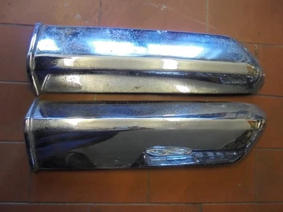Coppia lame cantonali paraurti posteriore Fiat 1500L 1800 2100 2300 leggi descr. - Immagine 1 di 4