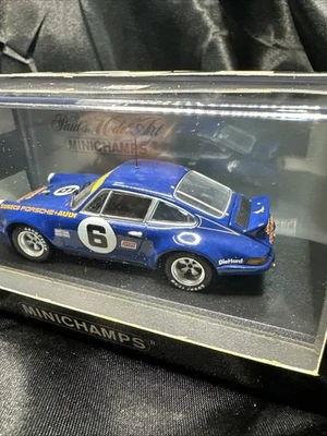 Minichamps 1/43 Porsche 911 RSR 2.8 24 HR Daytona 1/3024 Pcs. #6 USA Boxed - Image 1 of 4