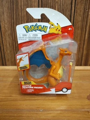 CHARIZARD Pokémon Battle Feature Figure • Jazwares 4.5” Action Figure • NEW - Image 1 of 2