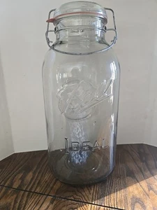 VASO GIGANTE DA MURATORE A SFERA TRASPARENTE DA 2 GALLONI CON AQUILA AMERICANA - Foto 1 di 11