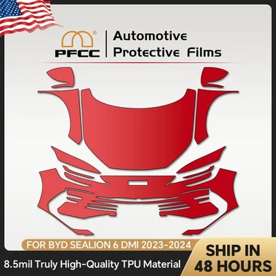 For BYD Sealion 6 DM-i 2023-UP Full Front PreCut PPF Kit Paint Protection Film - Image 1 of 4