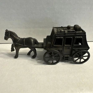 Vintage Horse & Carriage Stagecoach Die Cast Metal Collectible Pencil Sharpener - Picture 1 of 5