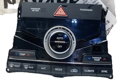 Hyundai Azera 2015 2016 2017 calefacción delantera aire acondicionado control de clima OEM #C126 Foto 1 de 3