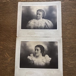 2- Grandi cartoline armadio di Strunk Photography lettura Pennsylvania Sisters Ladies - Foto 1 di 5