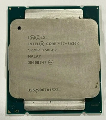 Intel Core i7-5930K Haswell-E 6-Core 3.5 GHz LGA 2011-v3 140W BX80648I75930K  - Image 1 of 3
