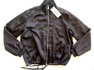 NEXT - OUTERWEAR - BLACK LIGHTWEIGHT FULL ZIP JACKET BLAZER - UK10 EUR38 - Picture 1 of 12