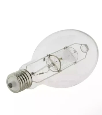 Satco S5887 MP400/ED37/BU/4K HID 400W ED37 Mogul Screw E39 Metal Halide Clear - Image 1 of 4