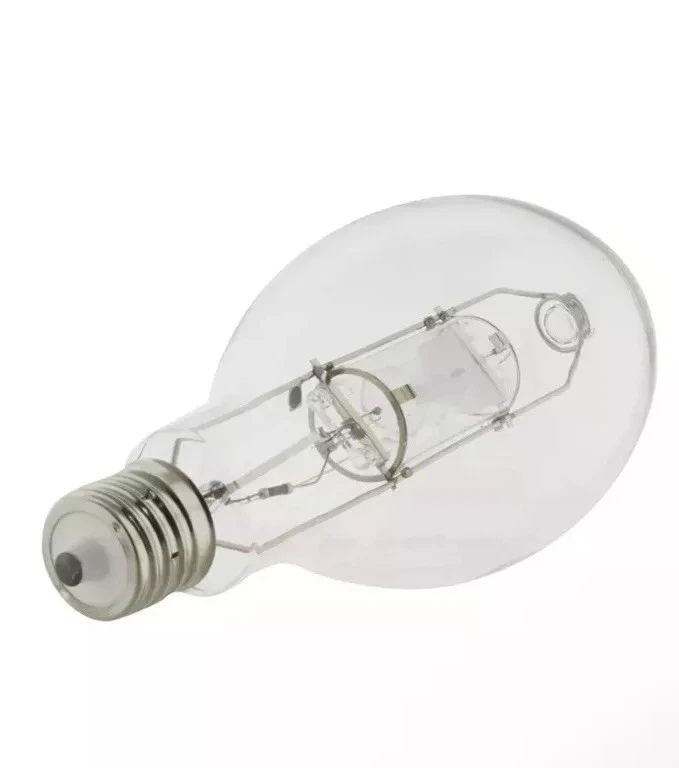 Satco S5887 MP400/ED37/BU/4K HID 400W ED37 Mogul Screw E39 Metal Halide Clear - Image 1 of 4