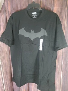 BATMAN ORIGINAL LOGO Men's Black 2XL T SHIRT - Picture 1 of 3