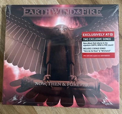 Earth, Wind & Fire Now, Then & Forever CD 2013 Target Exclusive Digipak Sealed - Imagem 1 de 2