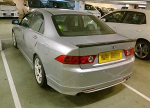 Alerón trasero de fibra de carbono adecuado para Acura 2004-2008 TSX Accord CL7 CL9 - Imagen 1 de 7