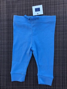 NWT 3-6 Month Janie & Jack Signature Newborn Pant Jogger 100% Cotton - Picture 1 of 3