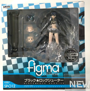 Black Rock Shooter figma SP-012 Action Figure Max Factory 2010 DVD From Japan
