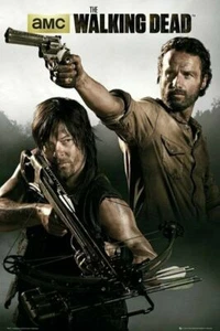 THE WALKING DEAD - RICK & DARYL 24 X 36 POSTER - Bild 1 von 1