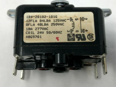 Lennox RELAY I.D. BLOWER SPST, 24V, 48G97 - Image 1 of 4