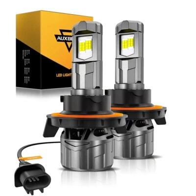 AUXBEAM 9008 H13 LED Headlight Bulbs for Ford F-250 F-350 Super Duty 2005-2021 - Image 1 of 4