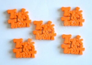 Trick or Treat Worded Halloween Flat Back Craft Embellishments / Quilt~Sewing - Picture 1 of 2