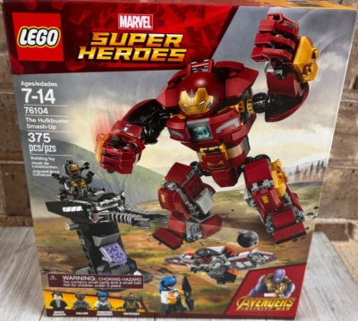 Lego 76104 Marvel Avengers The Hulkbuster Smash-Up, Bruce Banner, Falcon, Proxim - Image 1 of 4