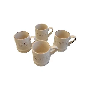 Expresso CAFE Cups Set Of 4 IMUSA  - Picture 1 of 3