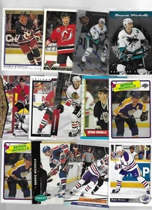 (13) DIFFERENT BERNIE NICHOLLS CARDS FREE SHIPPING LOT - Picture 1 of 1