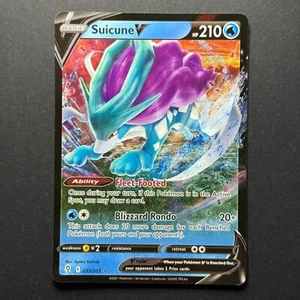 Pokémon Karte Suicune V 031/203 Evolving Skies - MINT - Englisch - Holo Rare - Bild 1 von 9