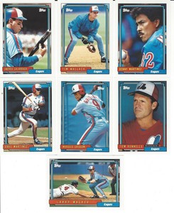 1992 Topps Montreal Expos Team Set