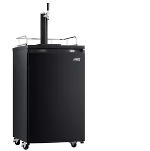 4,9 Cu. ft Single Tap Kegerator frisch kalt Fass Bier Innenraum LED Beleuchtung neu - Bild 1 von 8