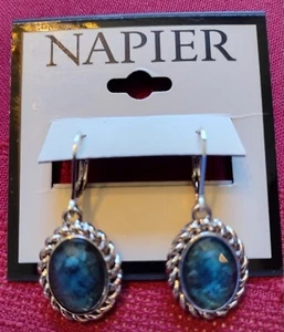 Napier Fashion Earrings (1.5x1.25x.125 inches) - Picture 1 of 4