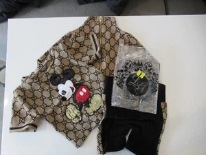 Mickey Mouse 3 Piece Girl's Clothing Set by Las Gueras (NEW) - Picture 1 of 8