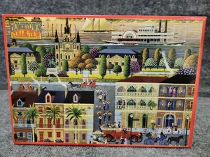Vintage Hometown Collection 1000 Piece Puzzle RAMPART STREET PARADE - Picture 1 of 5
